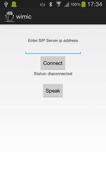 WiFi Microphone WiMic screenshot 1