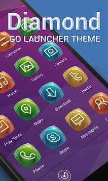 Diamond GO LAUNCHER THEME screenshot 1