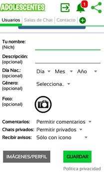 Adolescentes screenshot 2