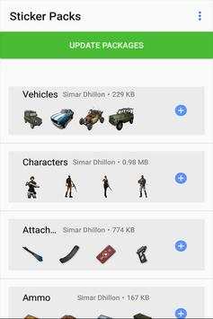 Pubg Stickers screenshot 4