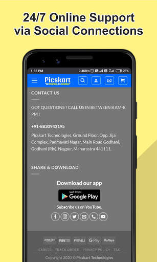 Picskart - Online Shopping via QR Code Scanner screenshot 6