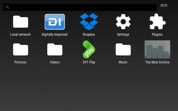 Movian screenshot 1