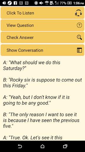 English Conversation - English Listening screenshot 2