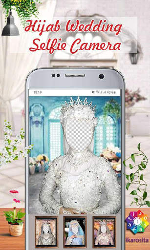 Hijab Wedding Selfie Camera screenshot 5