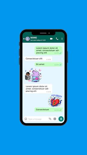 BT21 BTS stickers for WhatsApp Messenger screenshot 1