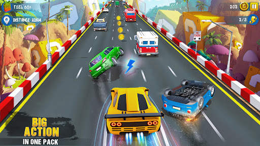 Mini Car Racing Offline-Spiel screenshot 5