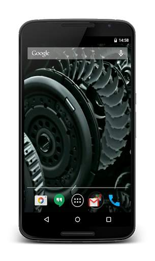 Transmission 3D Live Wallpaper screenshot 1