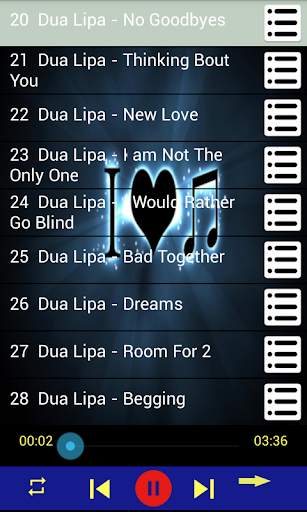 Dua Lipa Songs offline screenshot 3