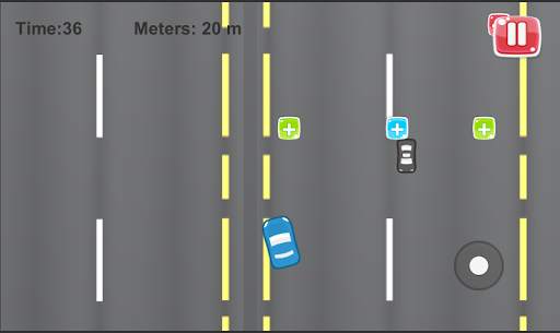 Car Race 1990 screenshot 2