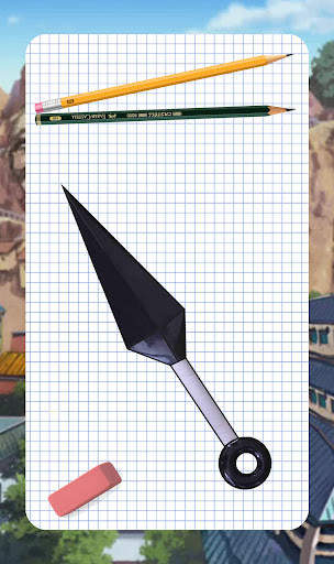 How draw Weapons Ninja Shinobi screenshot 1