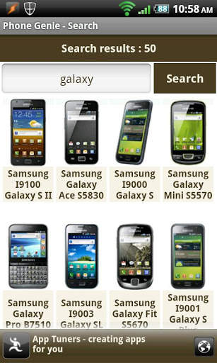 Phone Genie - GSMArena Browser screenshot 2