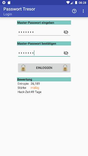 Passwort Tresor screenshot 5