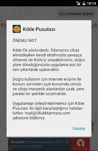 Kıble Pusulası 2 تصوير الشاشة