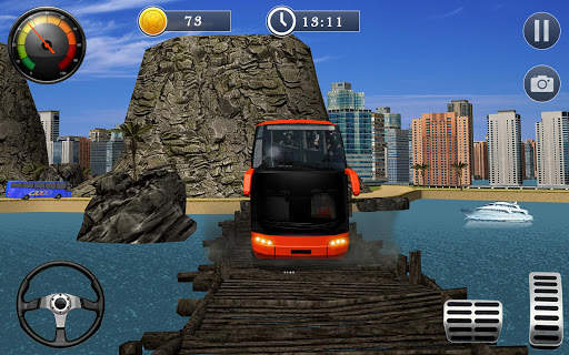 Modern Bus Drive 3D Parking Games - New Bus Games screenshot 3