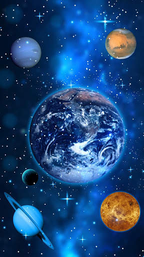 Galaxy Parallax Live Wallpaper screenshot 5