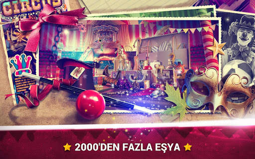 Gizli Eşyalar Sirk Oyunları - Bulmaca Oyunu screenshot 3