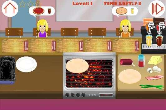Pizza cooking game screenshot 1