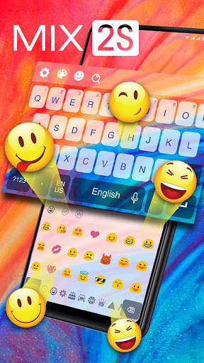 موضوع لوحة المفاتيح لمي مكس 2S 3 تصوير الشاشة