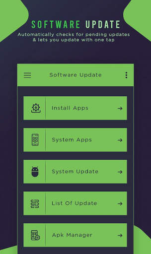 Latest software update & update phone screenshot 1