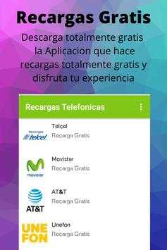 Recargas Gratis Mexico screenshot 3