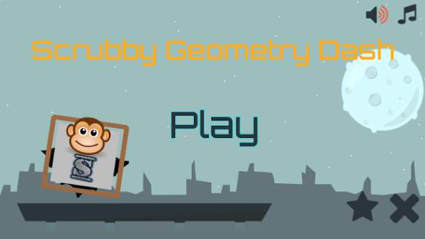 Scrubby Geometry Dash скриншот 1