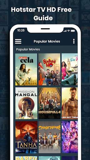 Hotstar app India - Free Hotstar Cricket TV Guide screenshot 1