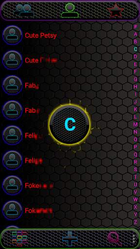 THEME SPACE COLORS EXDIALER screenshot 2
