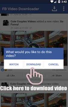 Facebook Video Download HD screenshot 3
