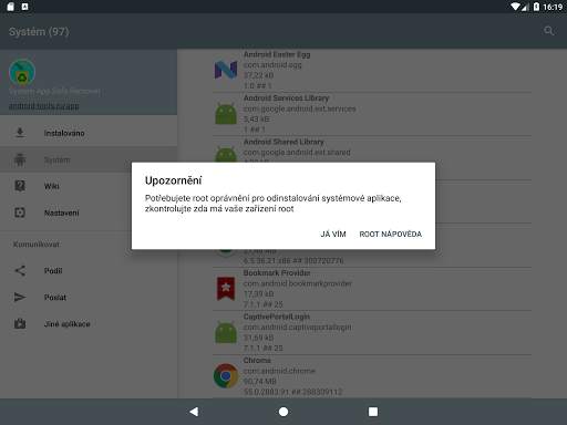 Gestionnaire d'applications système screenshot 21