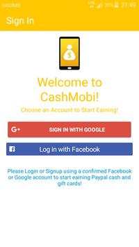 CashMobi - Earn Money App screenshot 1