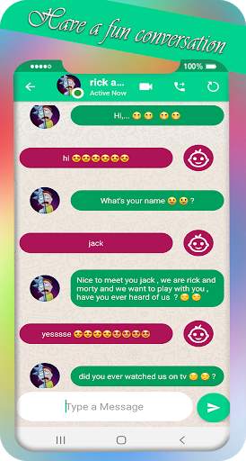video call and chat simulation game screenshot 3