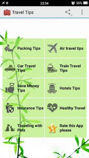 Travel Tips screenshot 1
