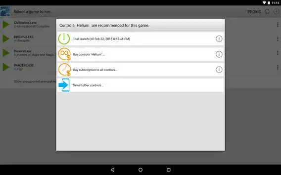 ExaGear Strategies скриншот 3