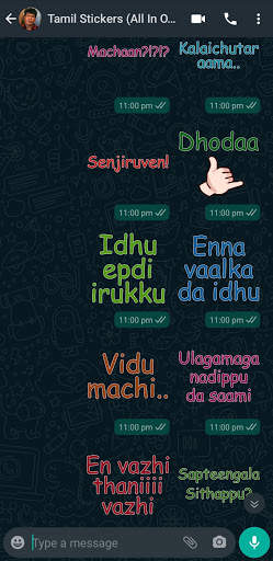 Tamil stickers for WhatsApp screenshot 6