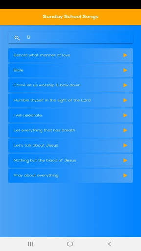 Sunday School Songs screenshot 4