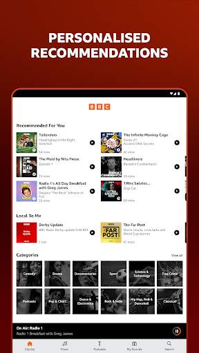 BBC Sounds: Radio & Podcasts 12 تصوير الشاشة