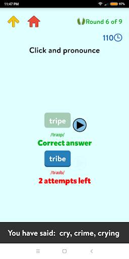 Clash of Pronunciations screenshot 5