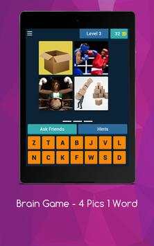 Brain Game - 4 Pics 1 Word screenshot 15