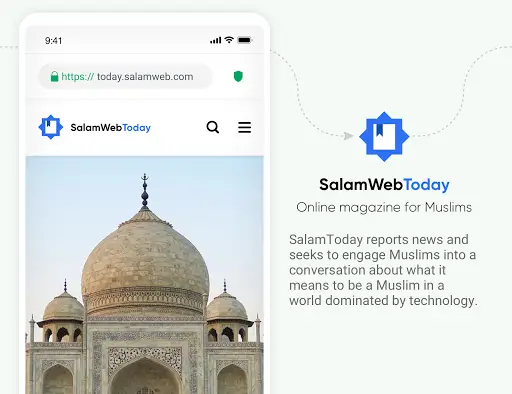 SalamWeb: Browser for Muslims, Prayer Time & Qibla screenshot 7