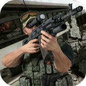 swat sniper target shooter 3d icon