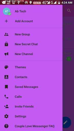 Couple Love Messenger - Instant Messenger screenshot 8