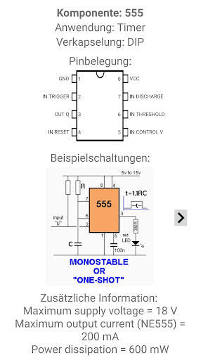Electronic Component Pinouts screenshot 5