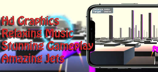 Jet Racer Infinite Flight Rider | Space Racing screenshot 3