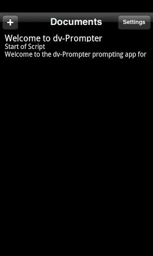 dv Prompter screenshot 1