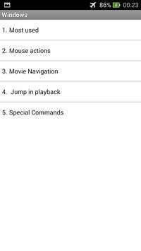 Free VLC Player Shortcuts screenshot 2
