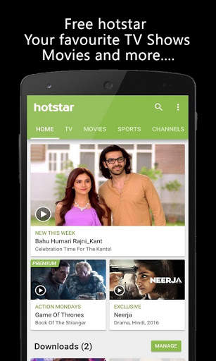 Hotstar Free Live Cricket - Free Movies Streaming screenshot 3