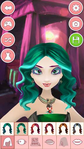 Vampire Makeup Games screenshot 2