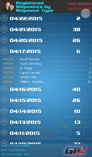 GTL Mobile System for TSP screenshot 3