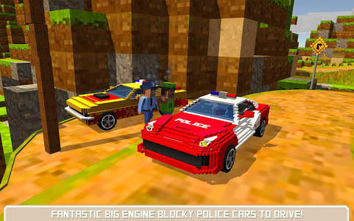 Blocky San Andreas Police SIM screenshot 4