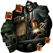 Devil Skeleton Launcher Theme 1.0.1